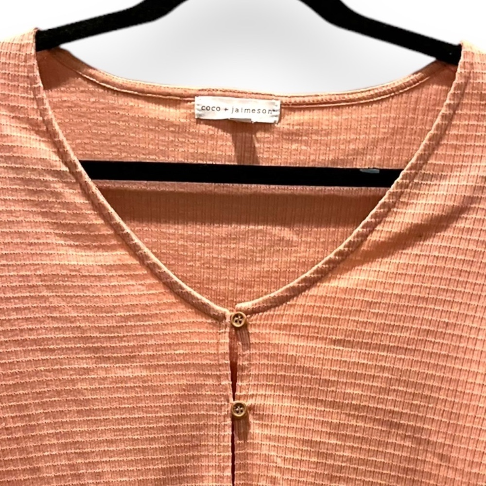 NWT | Coco + Jaimeson | Blush Pink Button Down Wa… - image 7